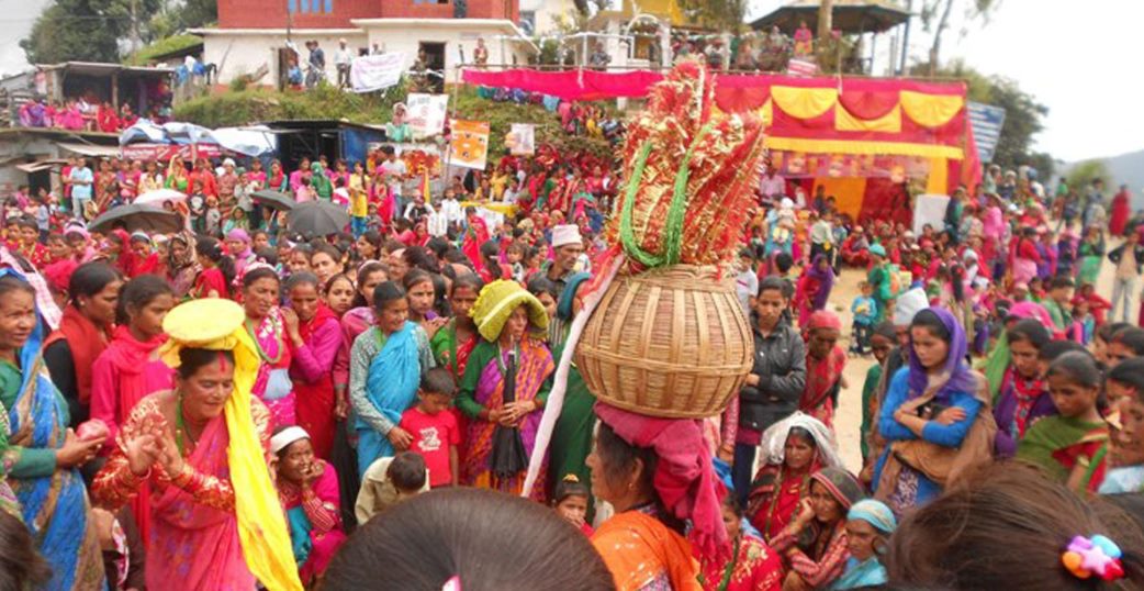 सुदूरपश्चिम प्रदेशका घर आंगनमा  गौरा पर्वको रौनक